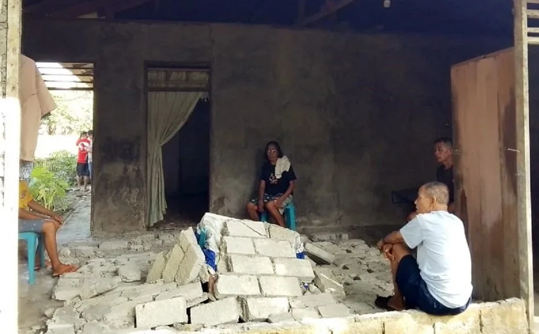 11 Rumah di Talaud Rusak Ringan Akibat Gempa Mindanao M7,7