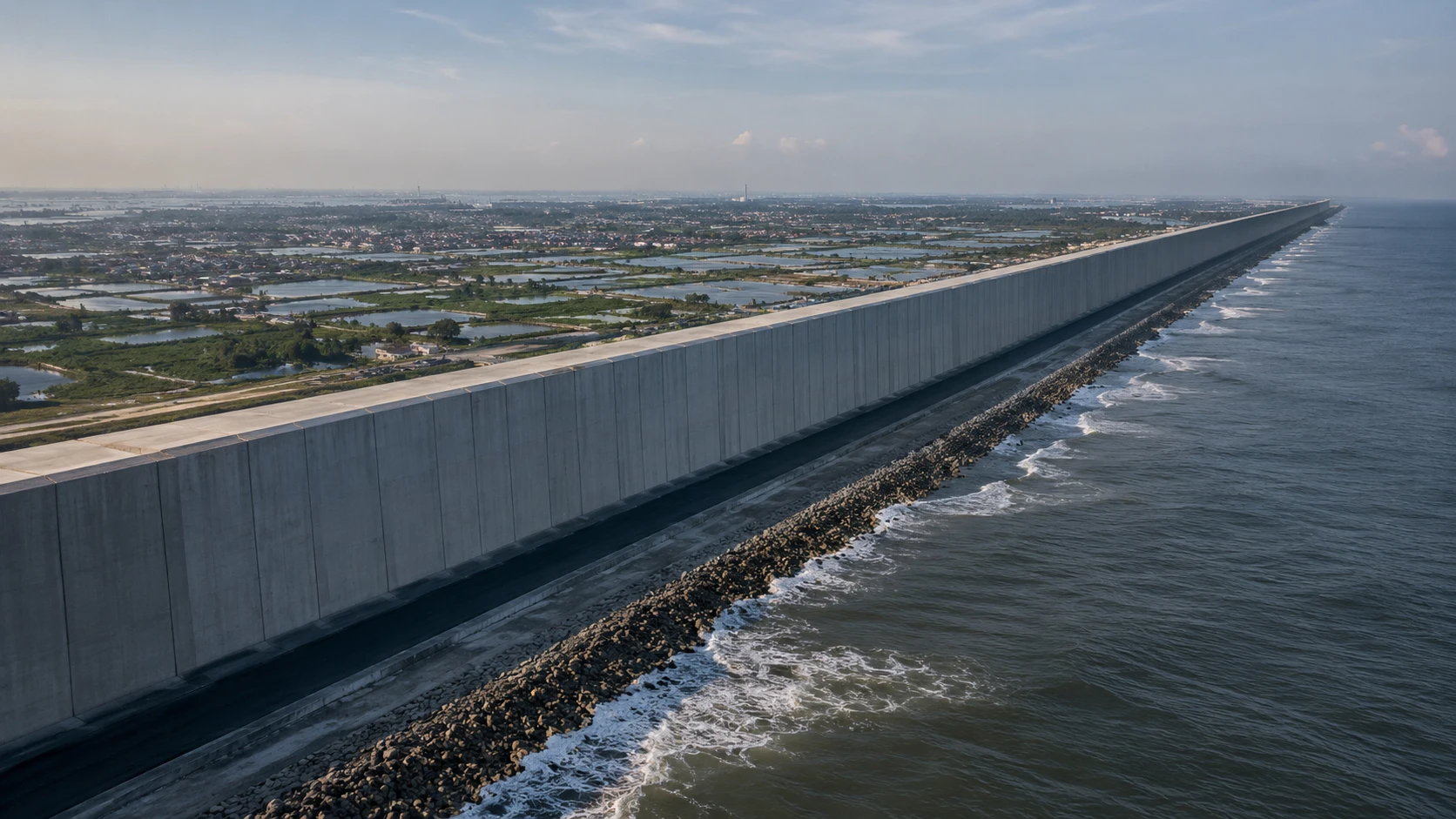 AHY Sebut Proyek Giant Sea Wall untuk Selamatkan Masyarakat dan Perekonomian Pantura