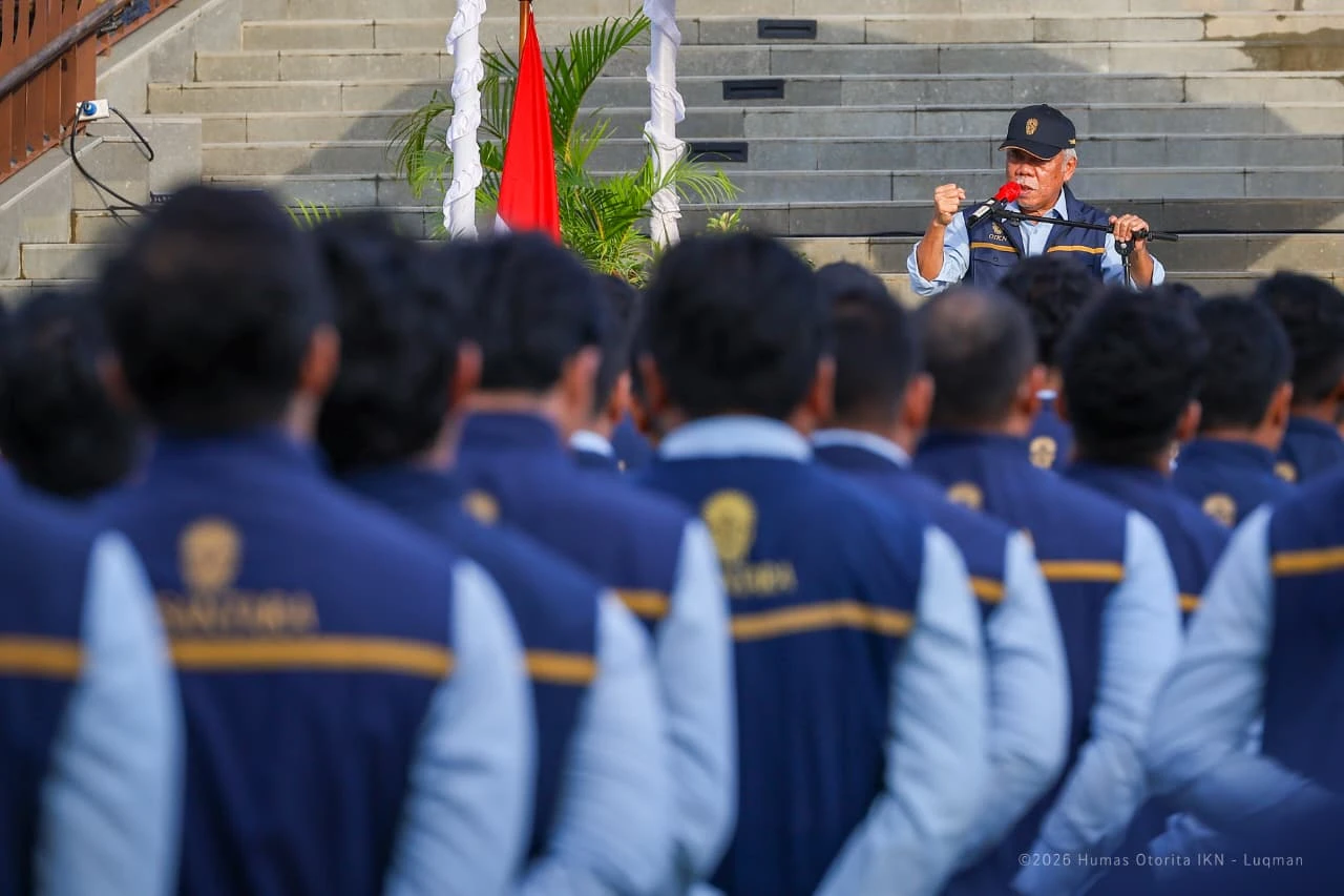 Basuki Lantik 555 PNS Angkatan Pertama IKN