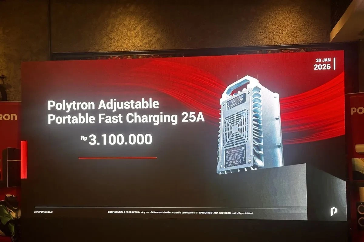 Polytron Rilis ‘Powerbank’ Portabel Fast Charging Untuk Motor Listrik
