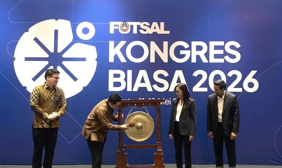 erick thohir, kongres futsal,
