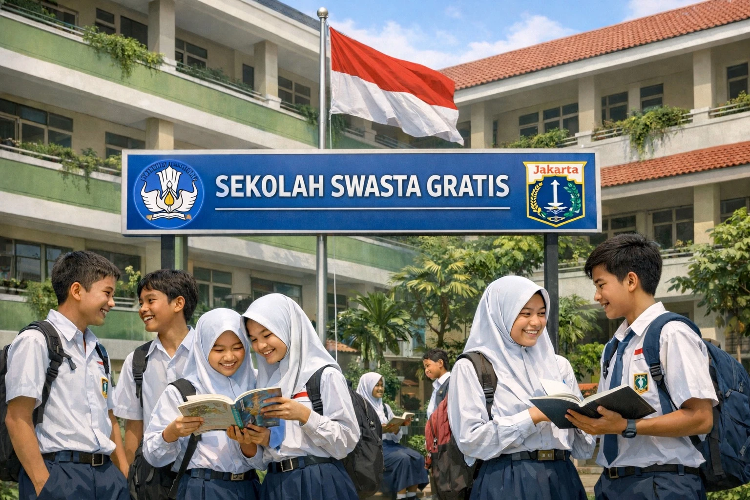 Sekolah Swasta Gratis.