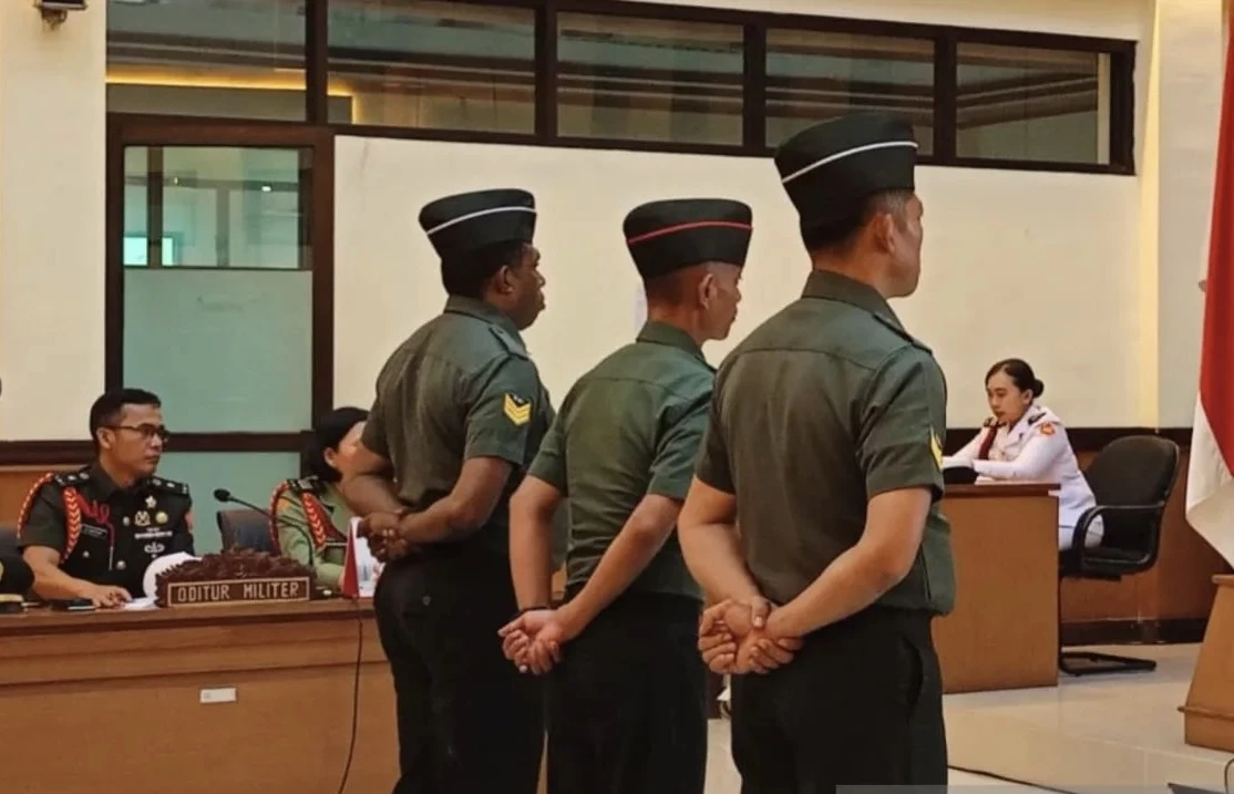 Oditur Militer Tuntut Dua Anggota TNI Dipecat dalam Kasus Pembunuhan Kacab Bank di Jakarta