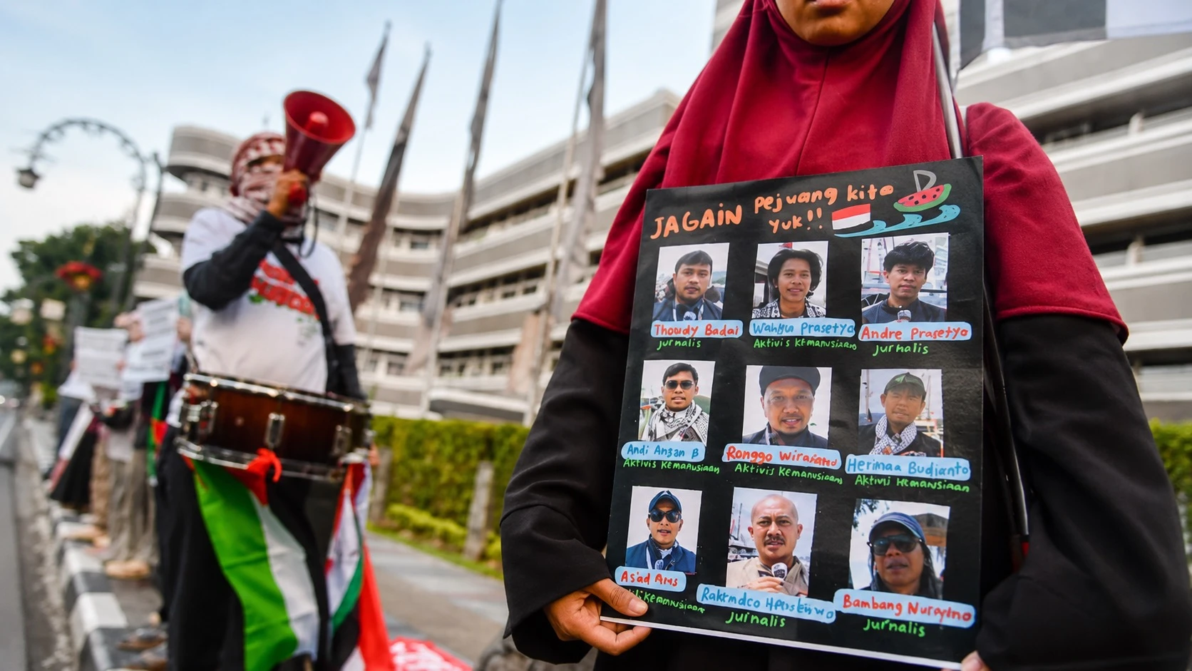 Sembilan WNI Relawan Gaza Dibebaskan Israel, GPCI Siapkan Penjemputan di Turki