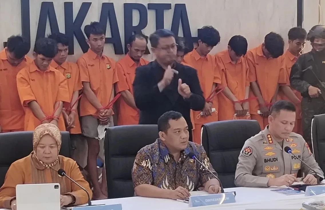 Sepanjang Mei, Polisi Bekuk 173 Pelaku Kejahatan Jalanan di Jakarta