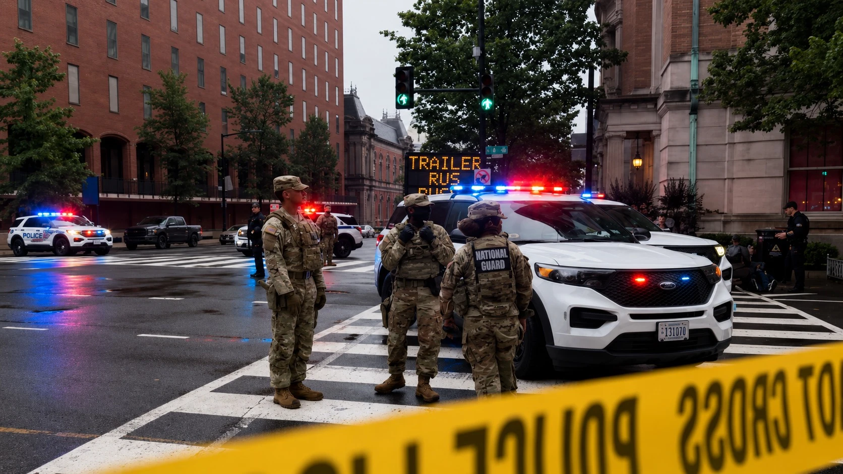Penembakan Dekat Gedung Putih Gegerkan Washington, Dua Orang Terluka