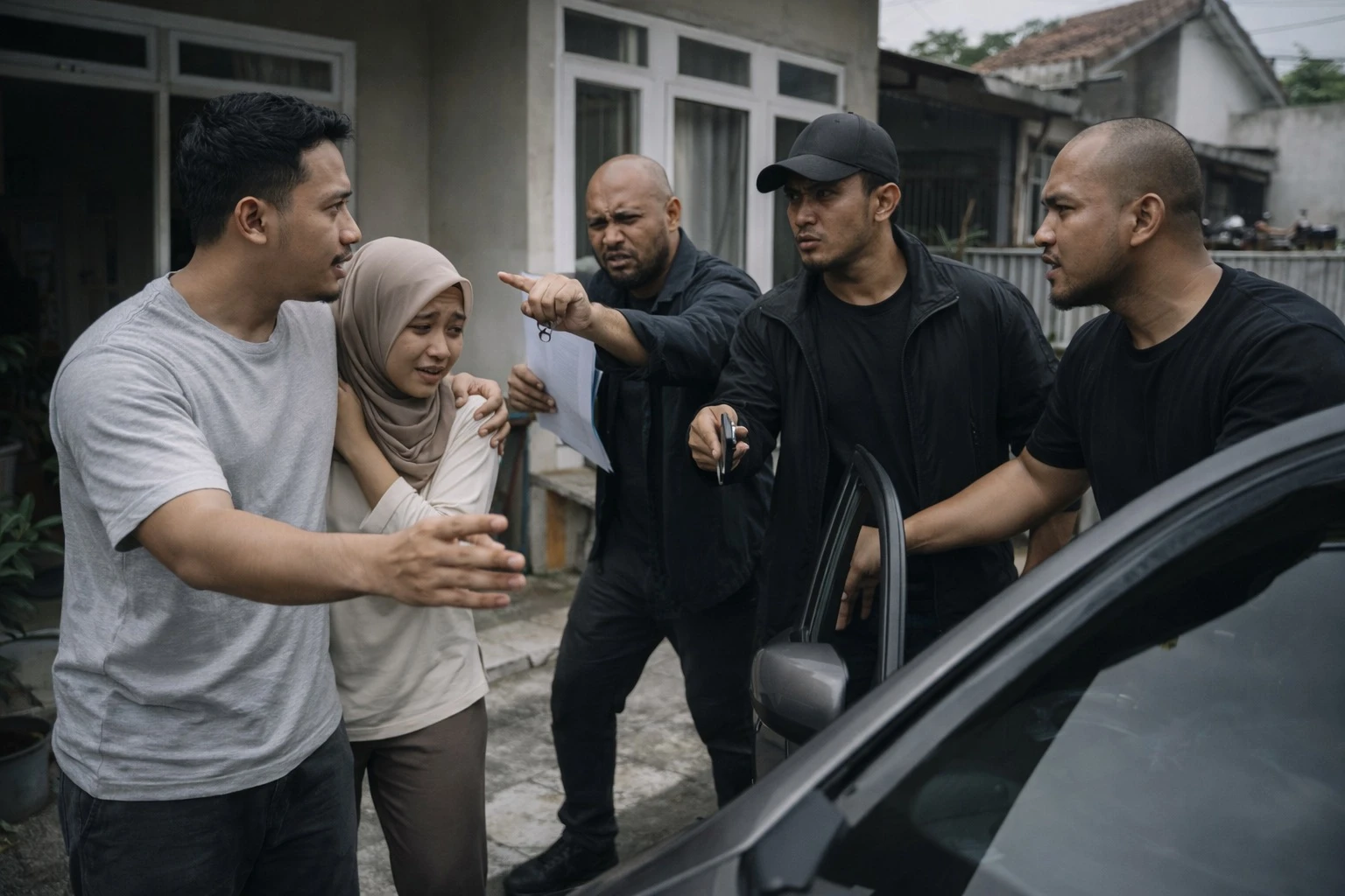 penarikan kendaran oleh debt collector