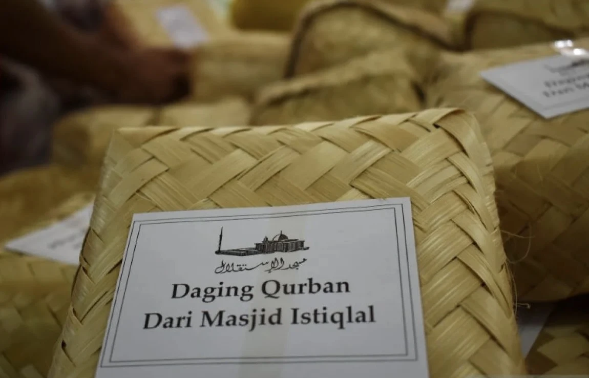 Masjid Istiqlal Jadi Rujukan Kurban Modern Asia Tenggara, Distribusi Daging Pakai Sistem Data