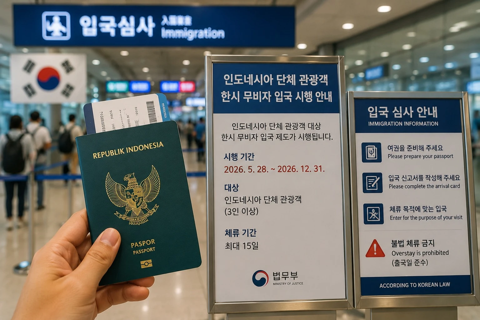 Korsel Bebaskan Visa Turis RI Hingga Akhir 2026, Berlaku Untuk Rombongan