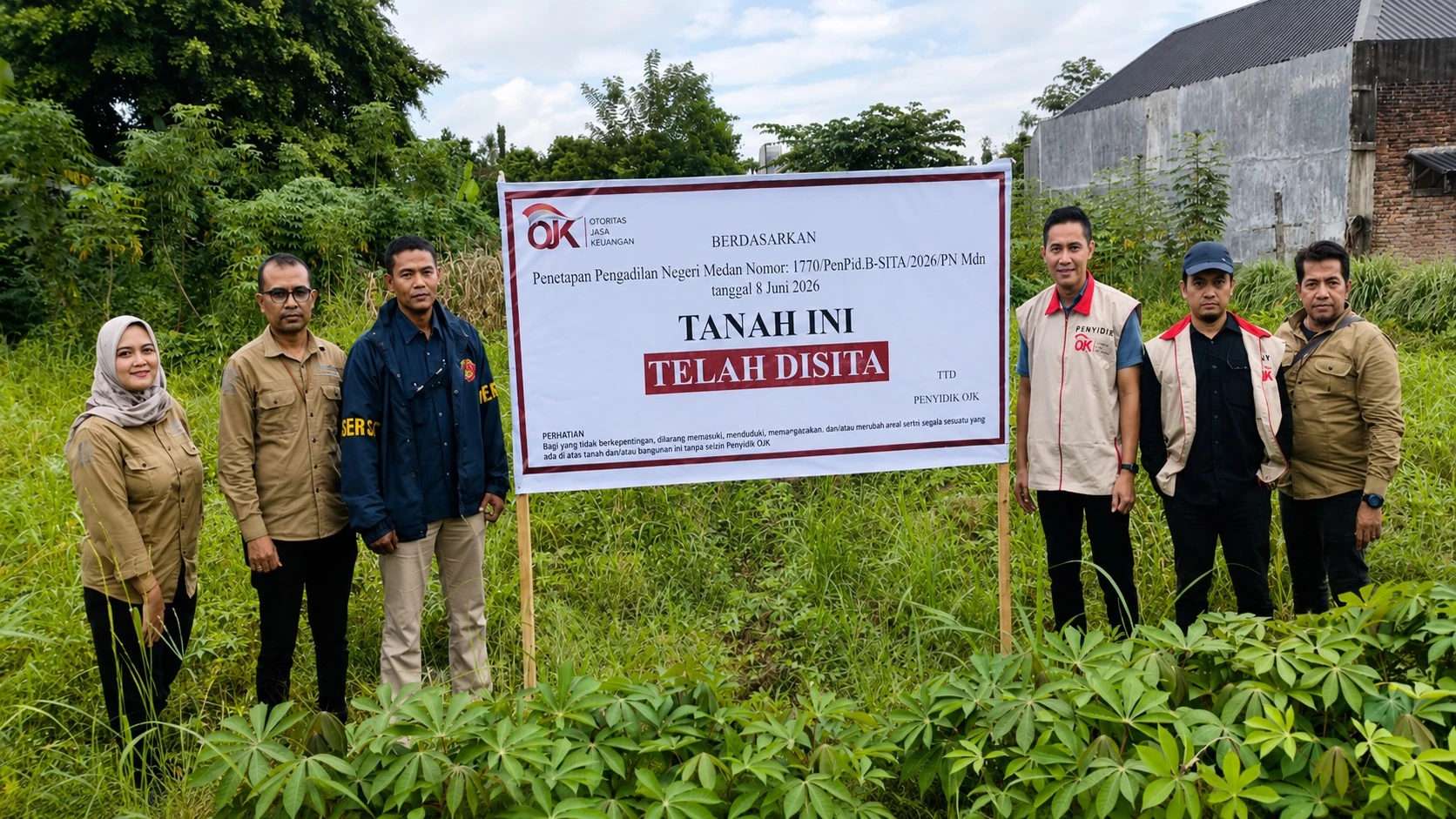 Dugaan Pembiayaan Fiktif Rp15,47 Miliar, OJK Sita 41 Aset BPRS GP