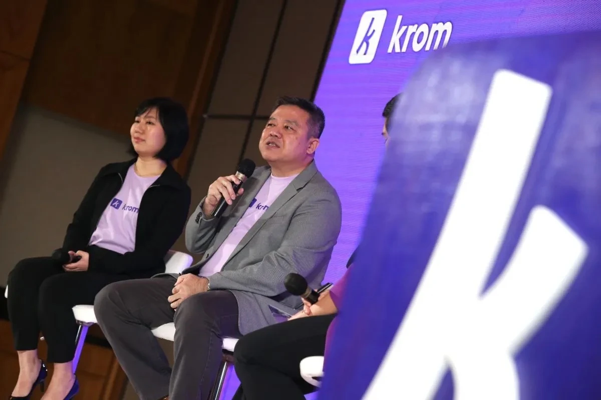 Presiden Direktur Krom Bank Anton Hermawan