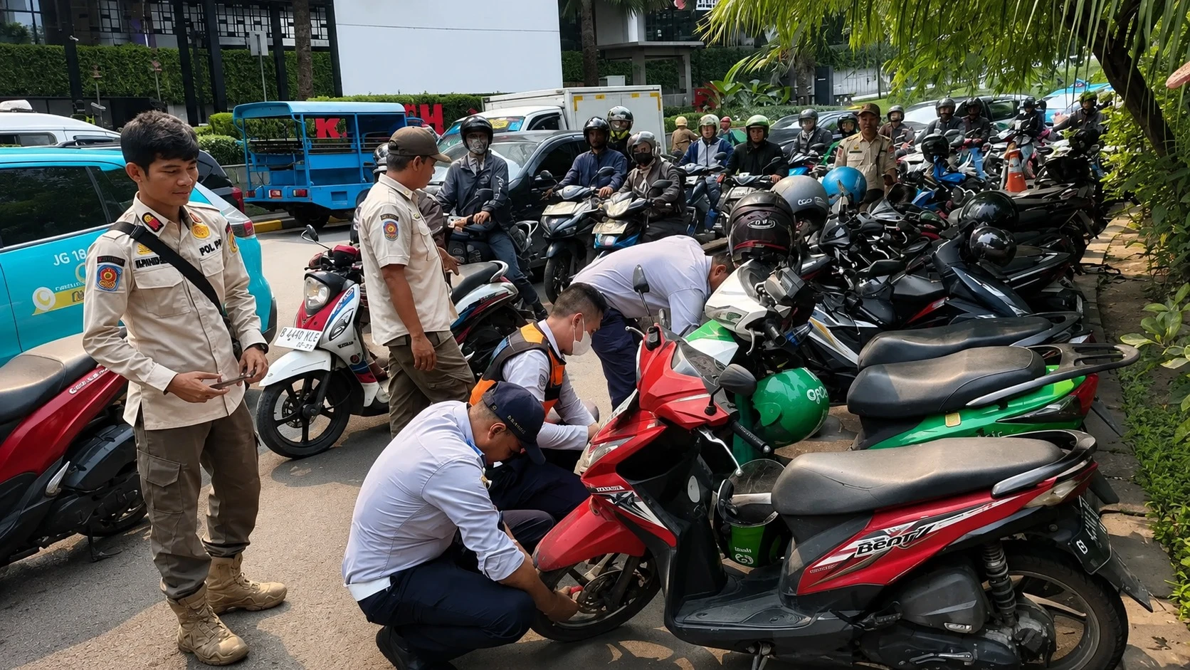 Kekurangan Kantong Parkir Jadi Tantangan Tertibkan Parkir Liar