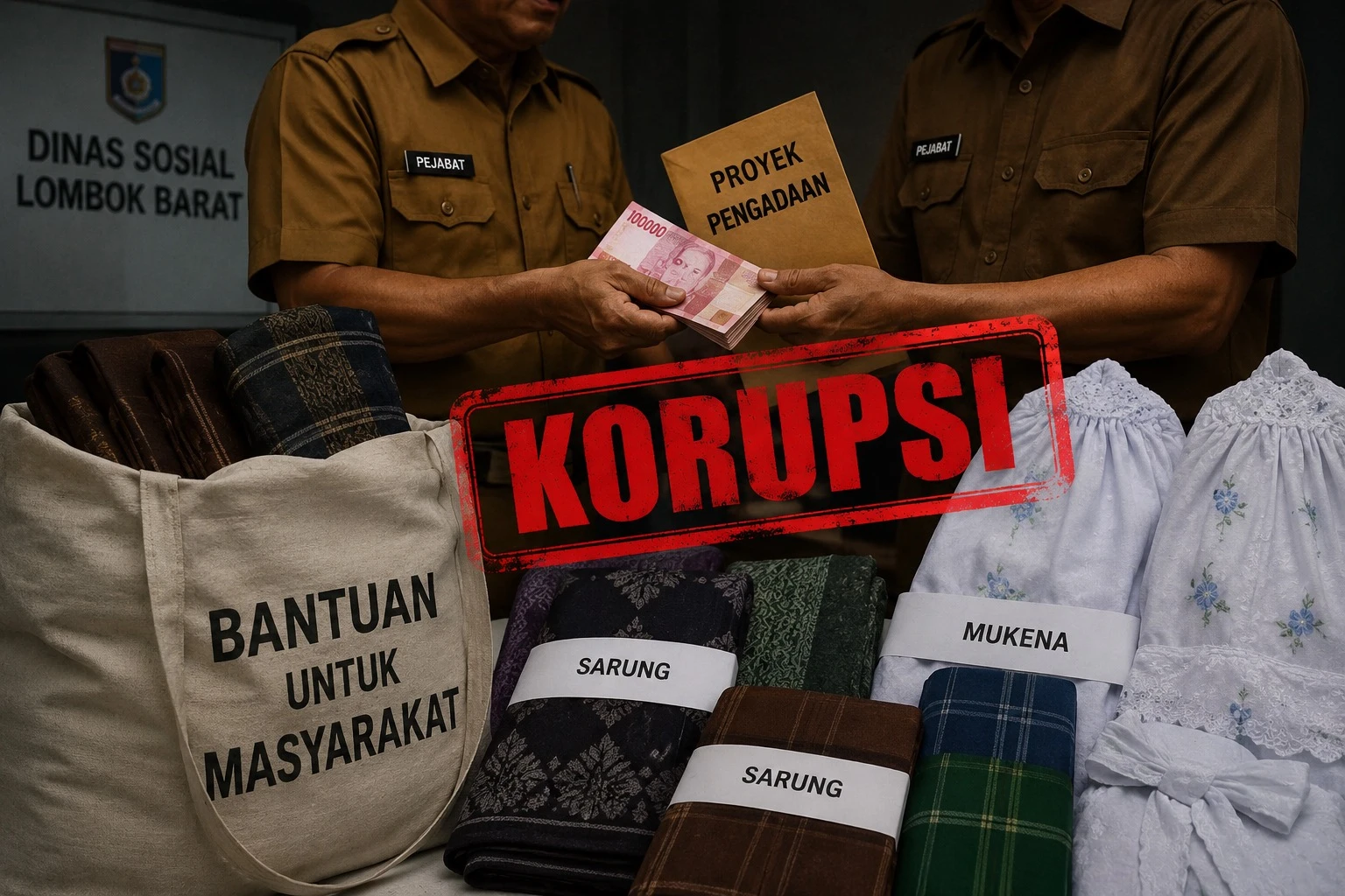 korupsi sarung dan mukena