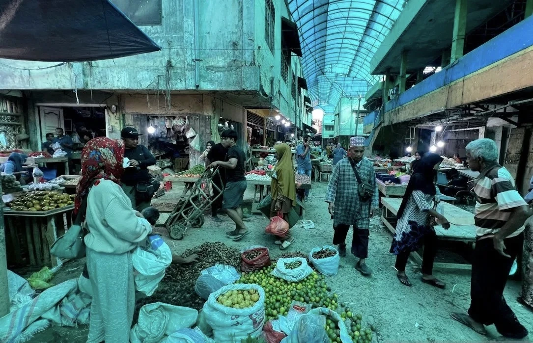 Aktivitas Jual-Beli di Pasar Aceh Tamiang Mulai Pulih