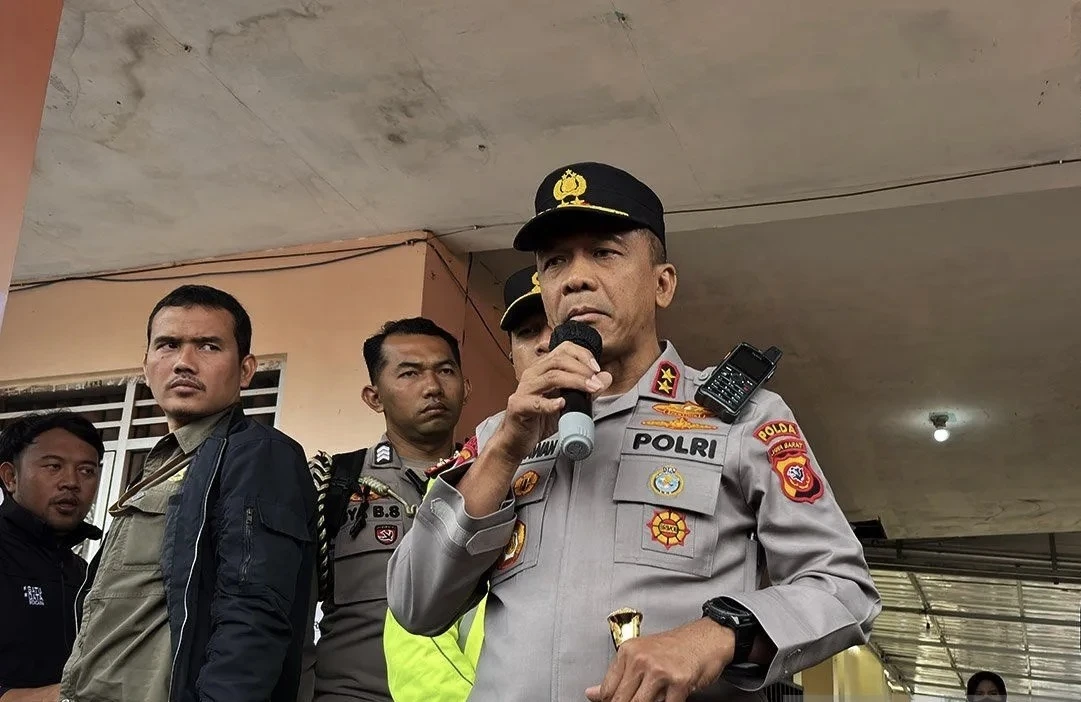 Dua Polisi Gugur Dalam Tugas Saat Menuju Lokasi Longsor Cisarua Bandung