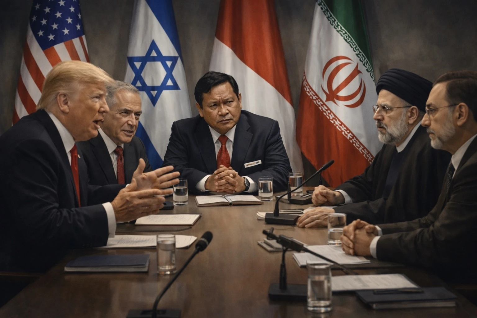 perundingan AS/Israel dengan Iran. Indonesia sebagai mediator