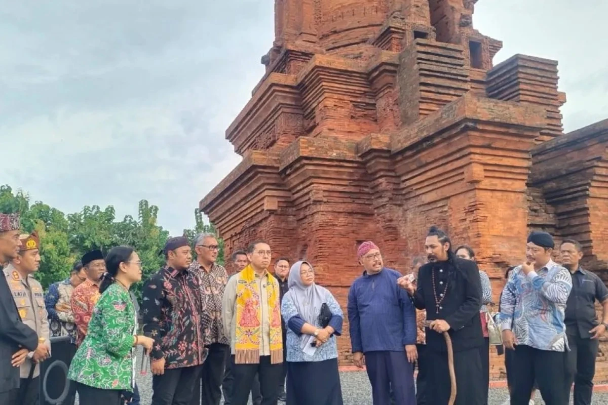 Menbud Dorong Kawasan Candi Jabung di Probolinggo Jadi Ekosistem Budaya