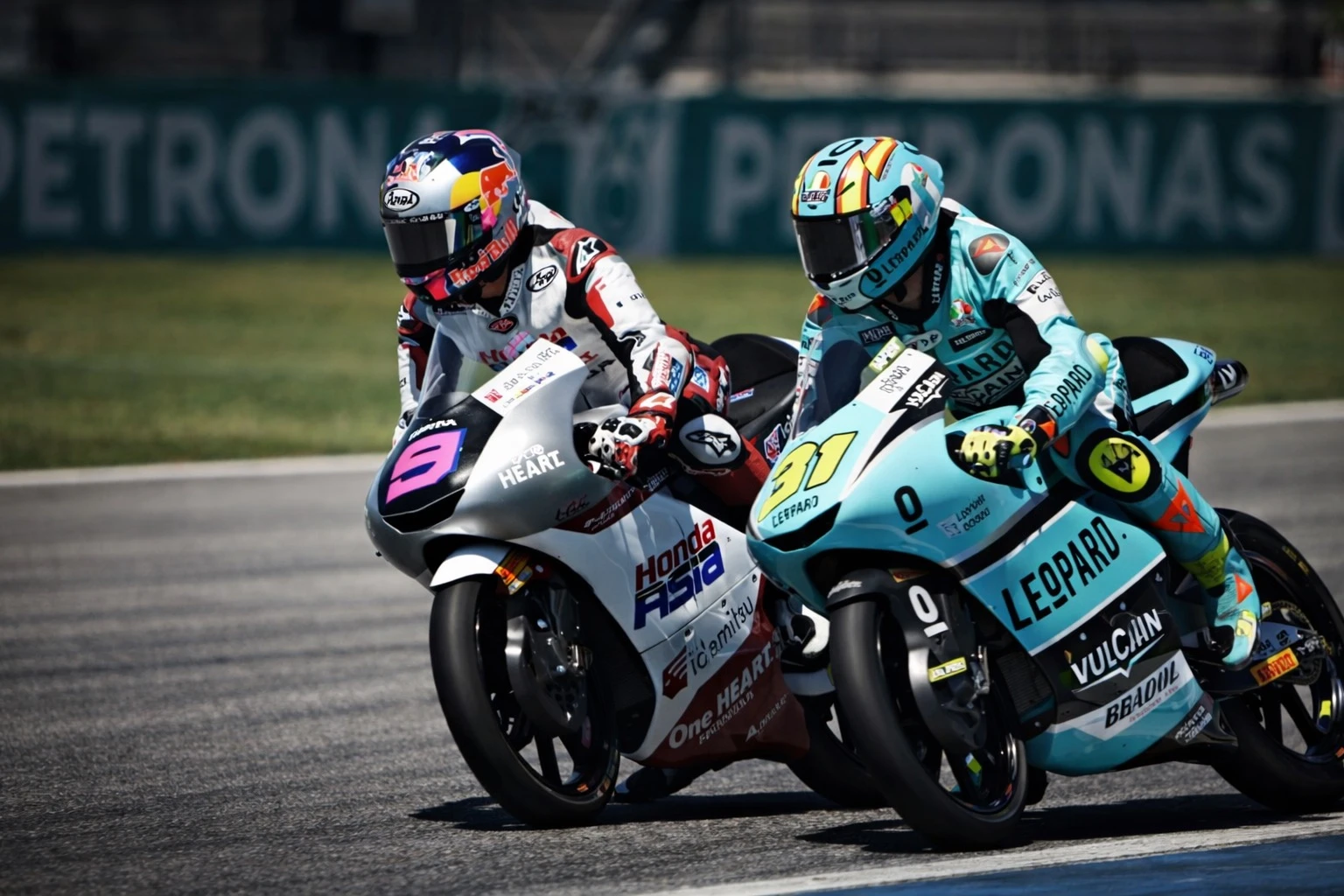 Pembalap Honda Team Asia dari Indonesia Veda Ega Pratama