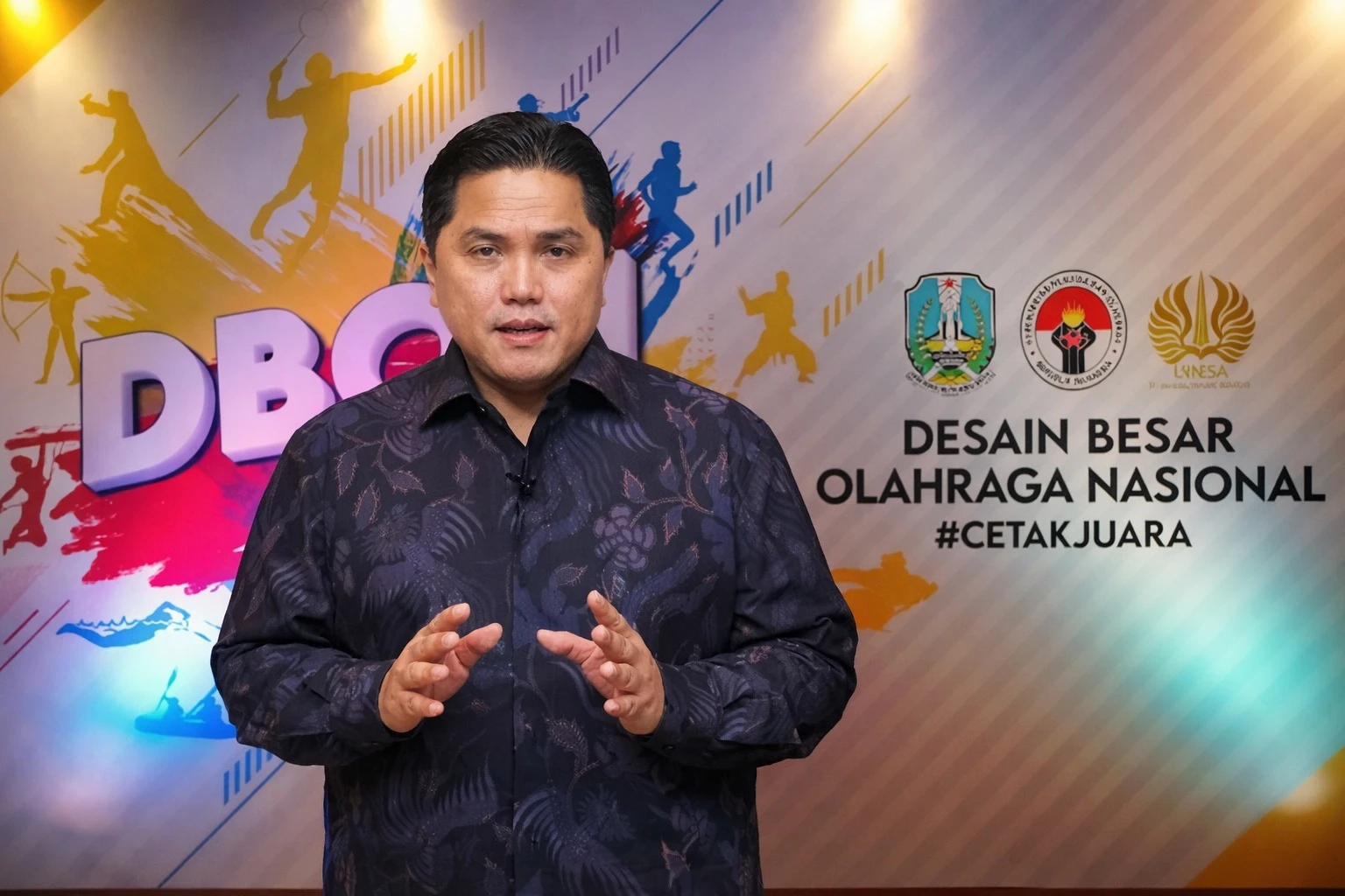 Menteri Pemuda dan Olahraga Erick Thohir