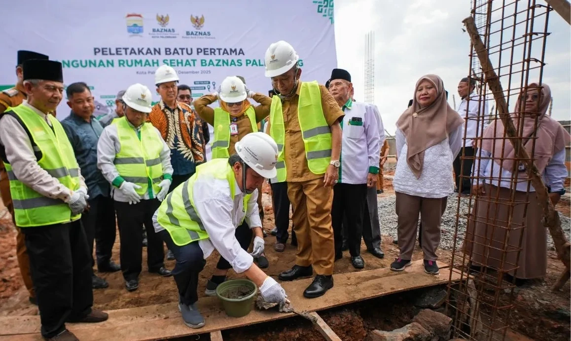 Baznas Bangun Rumah Sehat Gratis Pertama di Sumsel, Layani Mustahik di Palembang