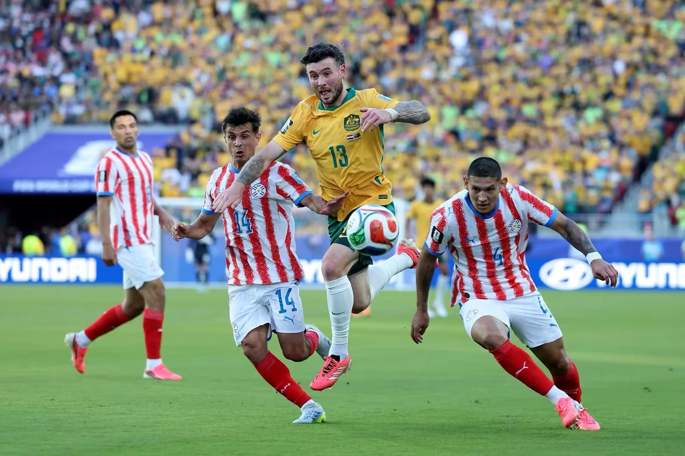 australia vs paraguay