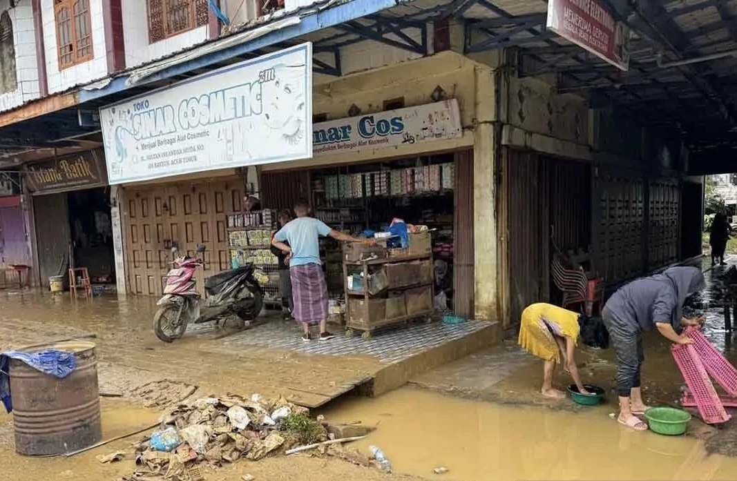 usaha terdampak banjir