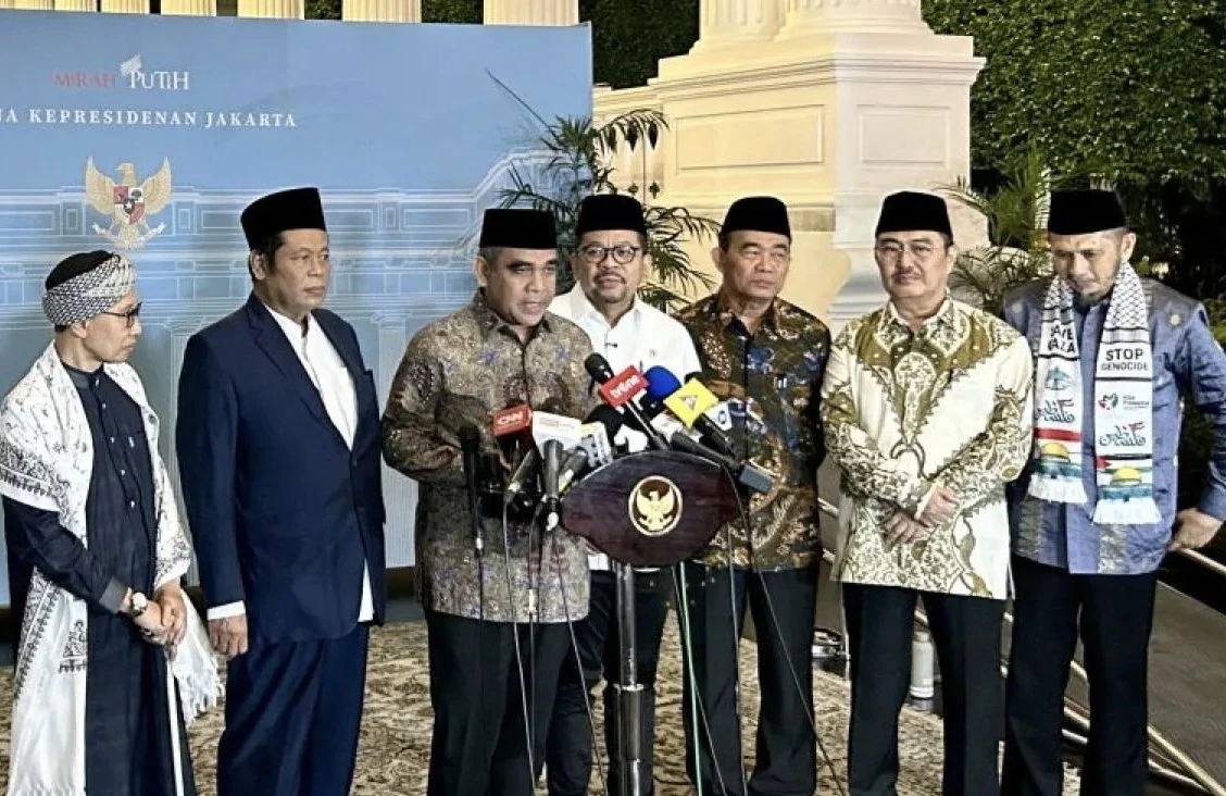 Pertemuan Presiden Prabowo Subianto dengan para ulama