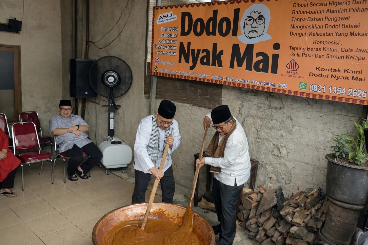 Pramono Minta Dodol Betawi Jadi ‘Sajian Wajib’ Acara di Balaikota