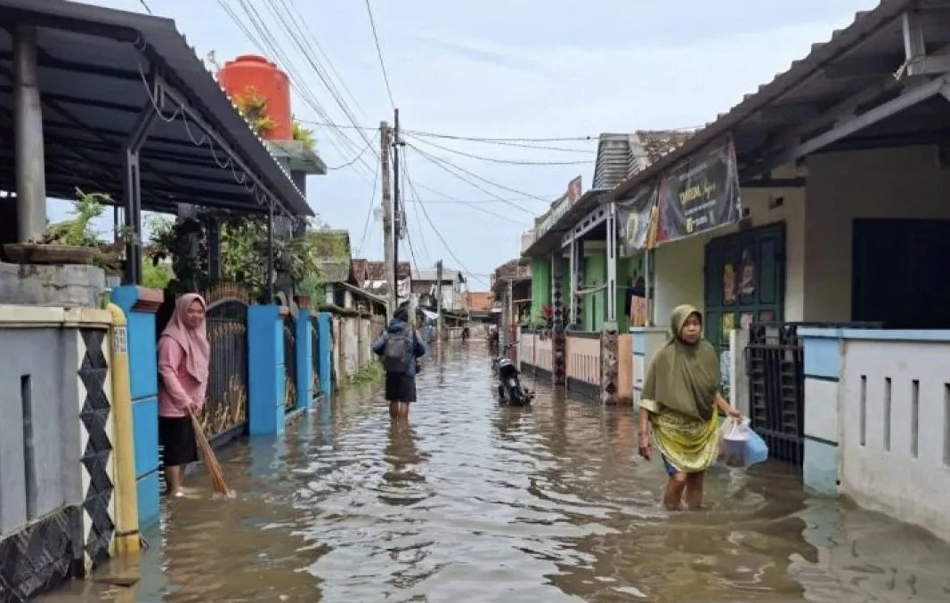 banjir di Kecamatan Kasemen, Kota Serang, Banten