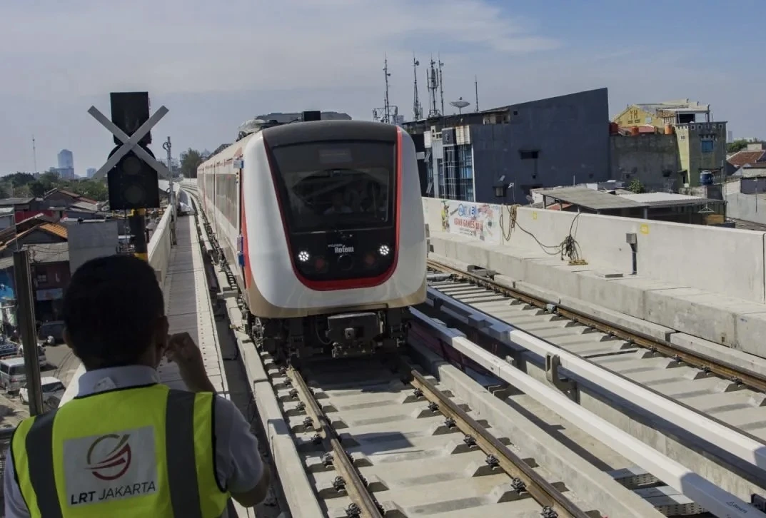 Malam Tahun Baru, LRT Jakarta Beroperasi Sampai Pukul 02.00 WIB