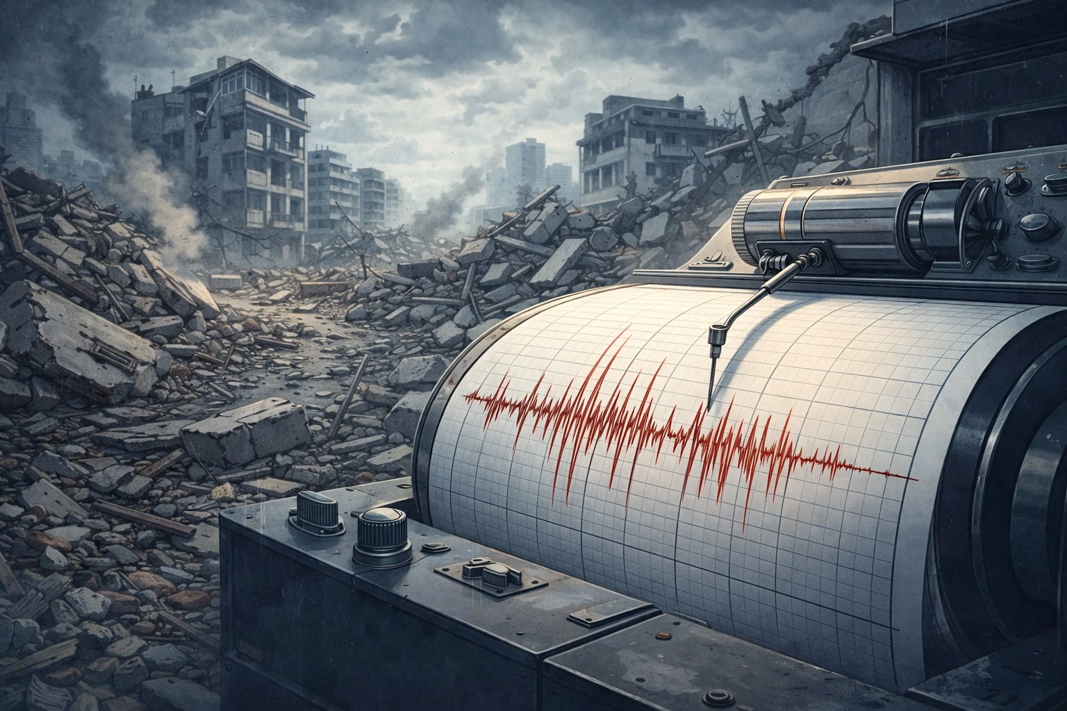 Ilustrasi Gempa Bumi