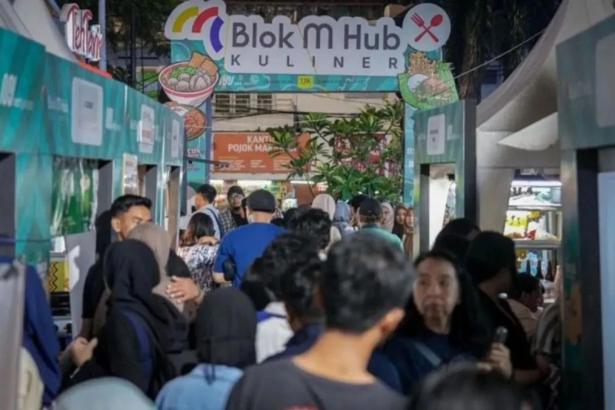 Membludak, 145.855 Warga Kunjungi Blok M Hub di Malam Tahun Baru