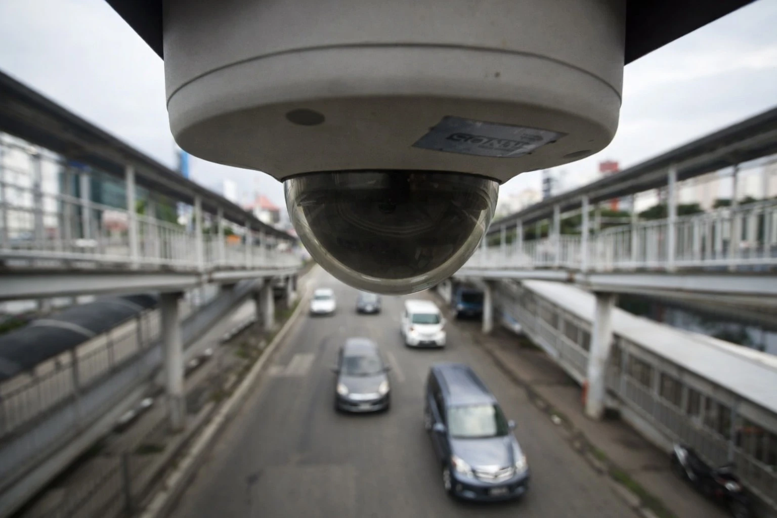 Kamera CCTV di ruang publik di Jakarta
