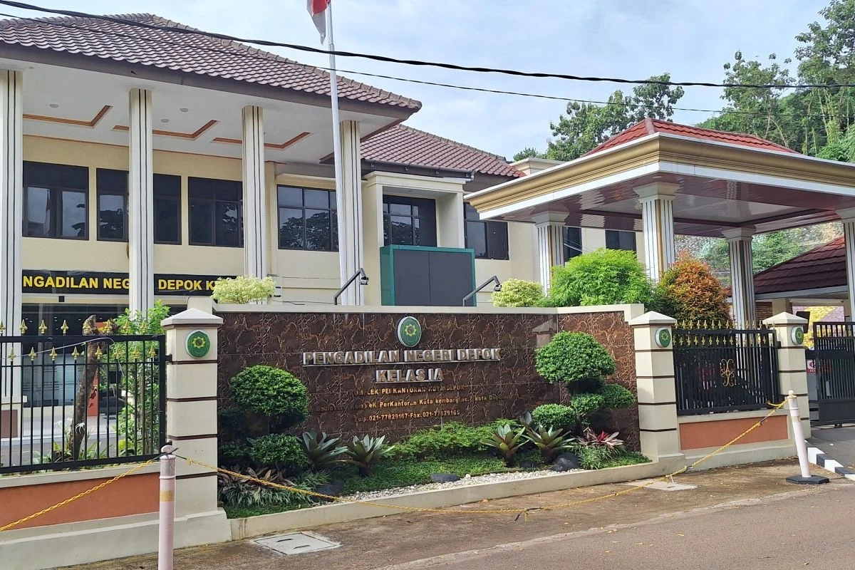 KPK Segel Ruang Pimpinan Pengadilan Negeri Depok