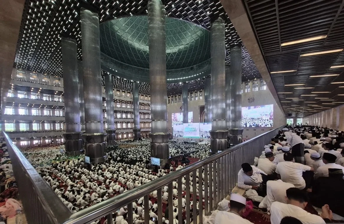 Doa Bersama Untuk Bangsa, Puluhan Ribu Jamaah Padati Masjid Istiqlal