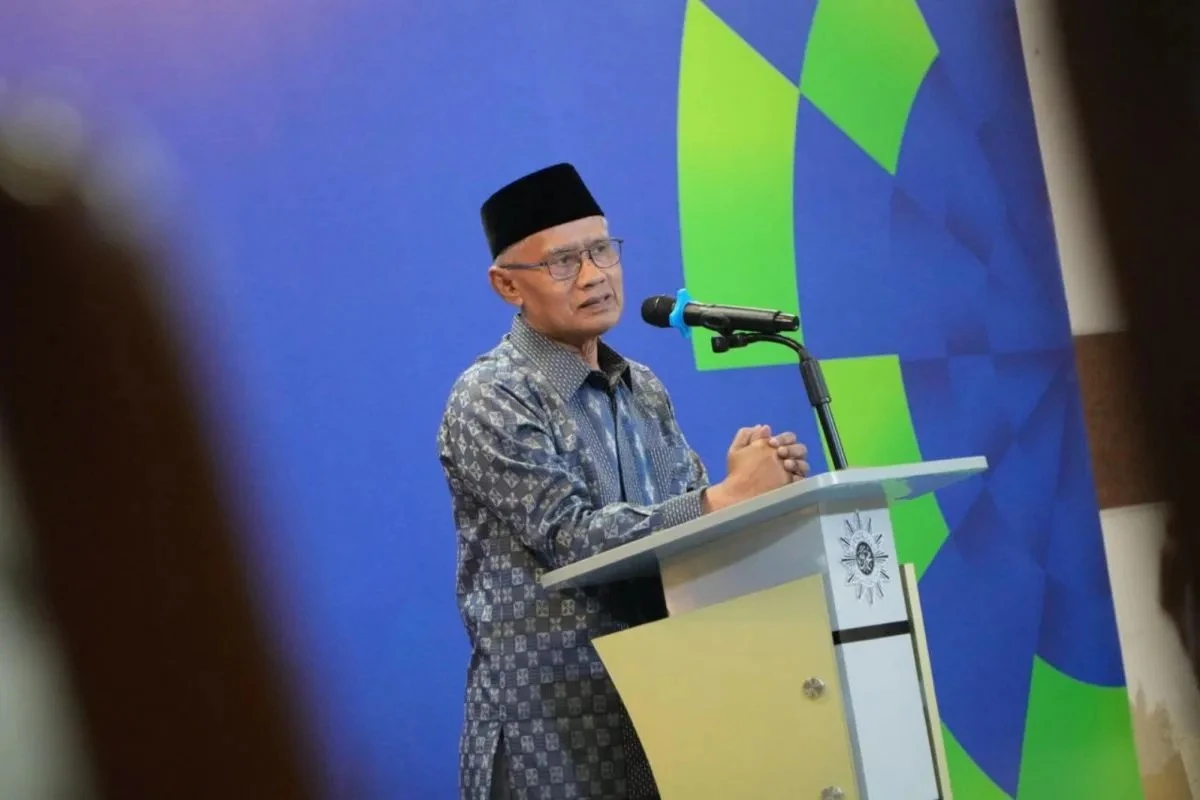 Ketua Umum Pimpinan Pusat Muhammadiyah Haedar Nashir