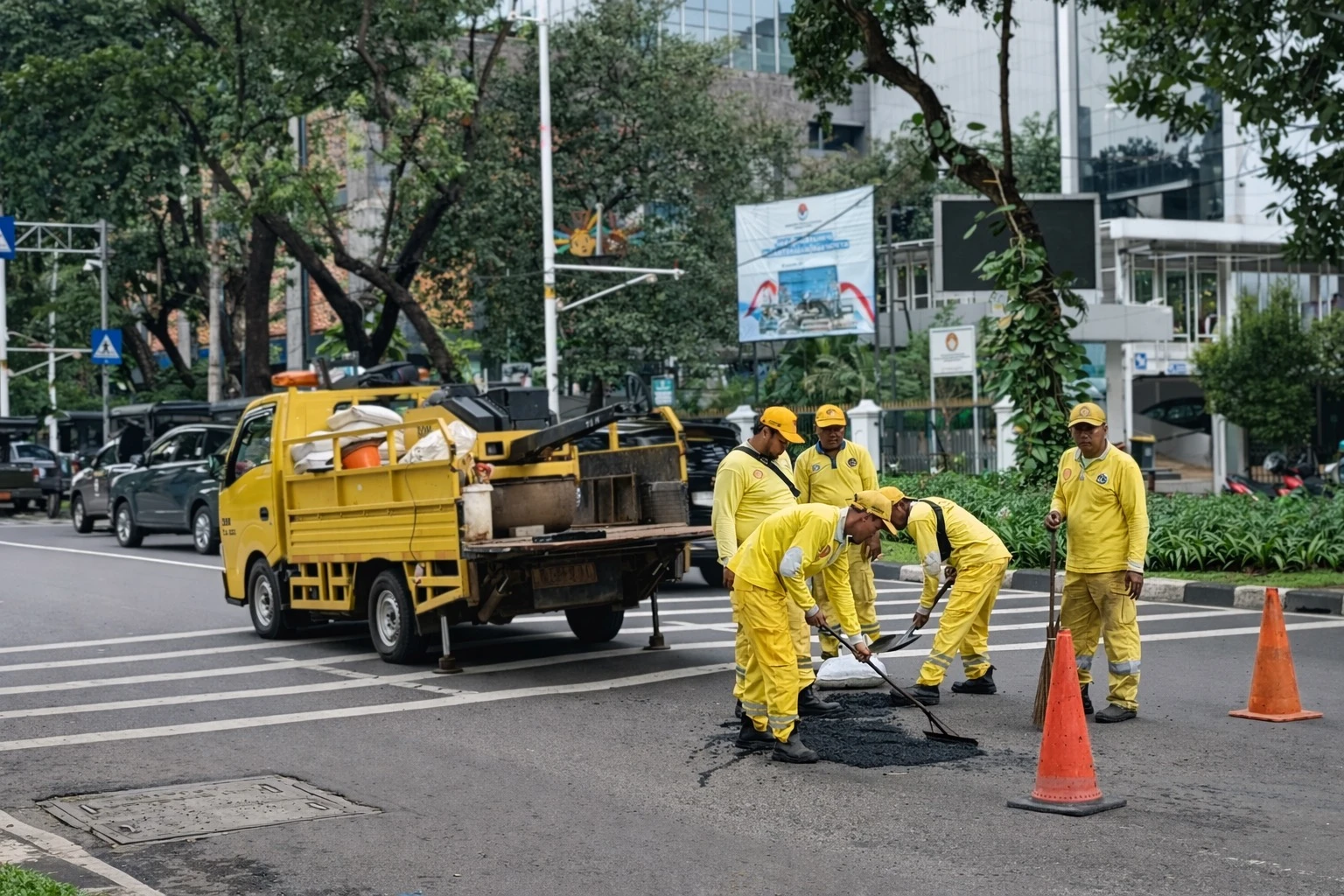 Petugas penyedia Jasa Lainnya Perorangan (PJLP) Dinas Bina Marga DKI Jakarta