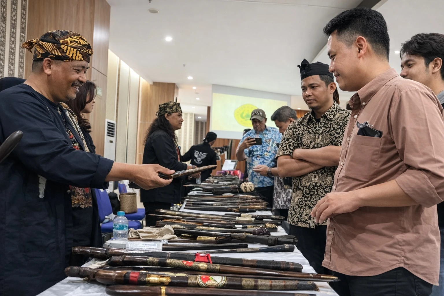 pameran golok kuno