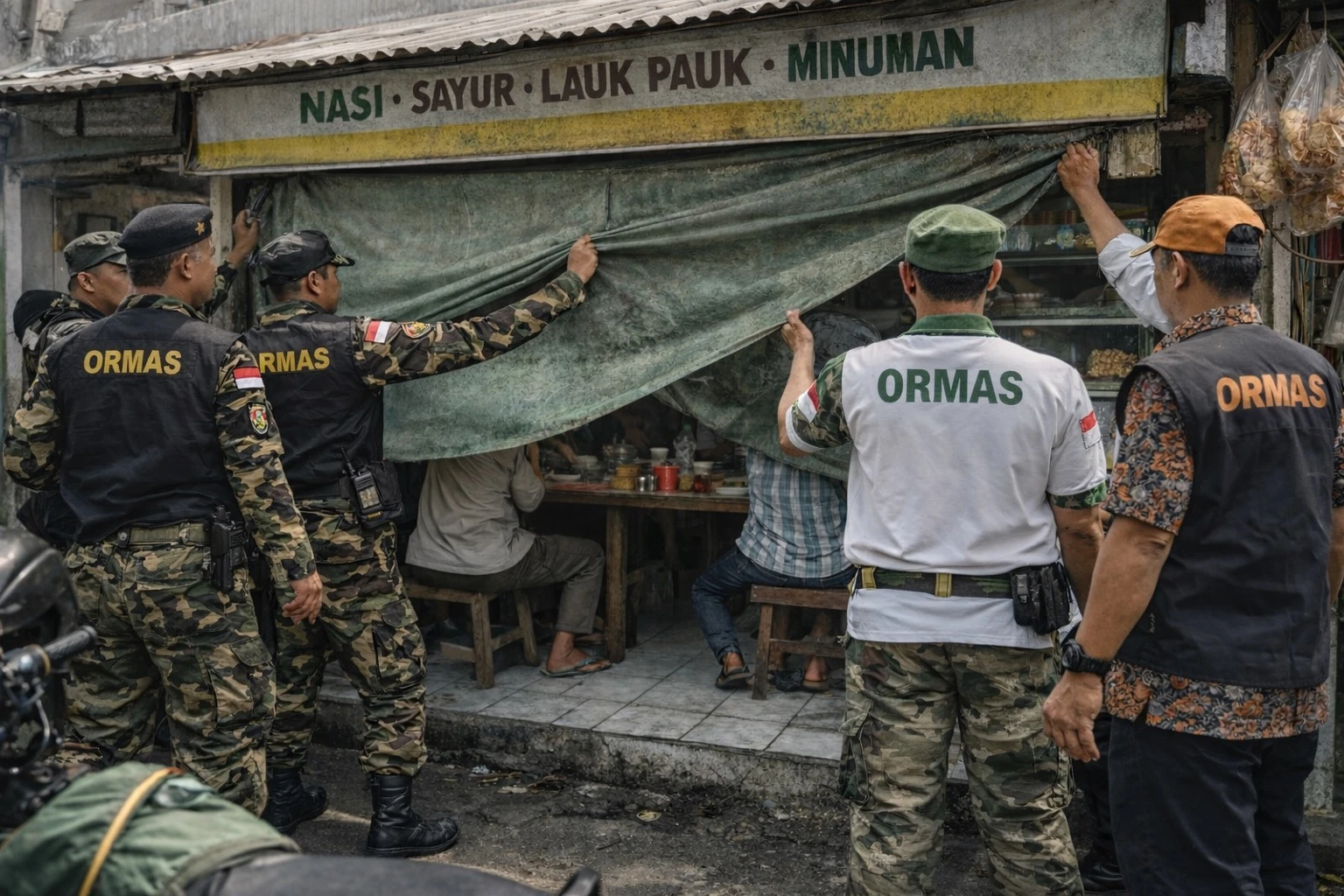 razia rumah makan saat ramadan