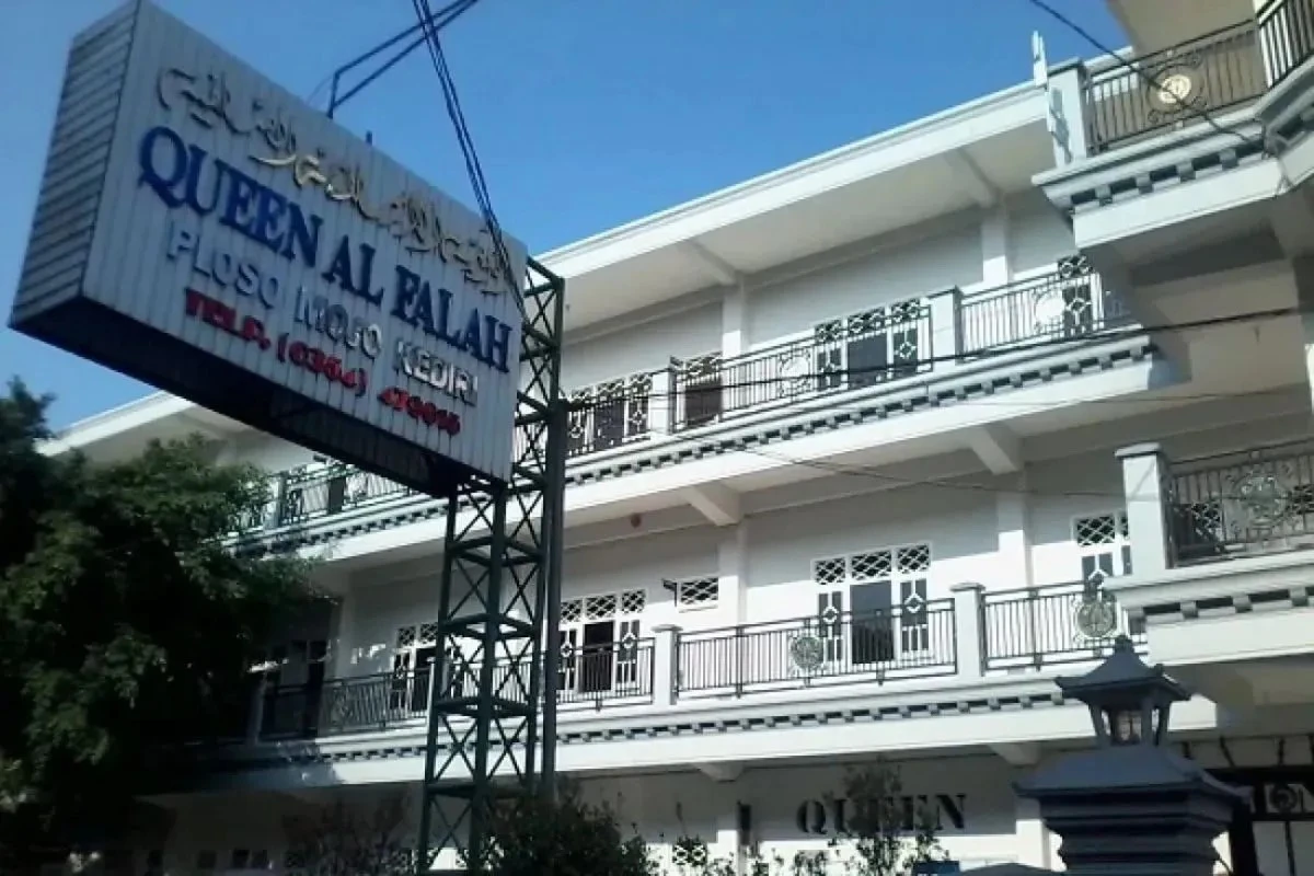 Lokasi Pondok Pesantren Al Falah, Desa Ploso, Kecamatan Mojo, Kabupaten Kediri