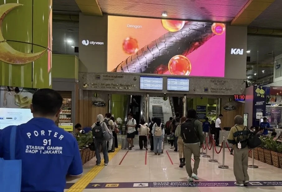 Rabu (18/3), 17.687 Pemudik Berangkat dari Stasiun Gambir