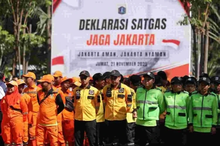 Perkuat Keamanan Kota, DKI Resmikan Satgas Jaga Jakarta