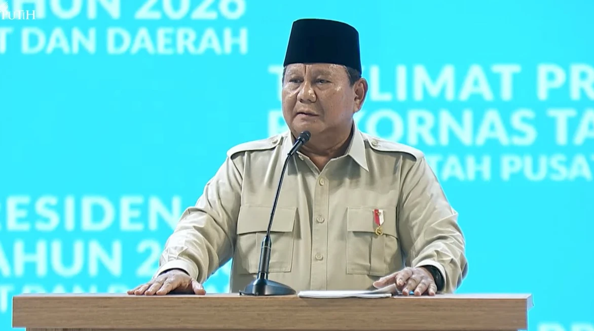 Presiden Prabowo Subianto, Rakornas Pemerintah Pusat dan Daerah