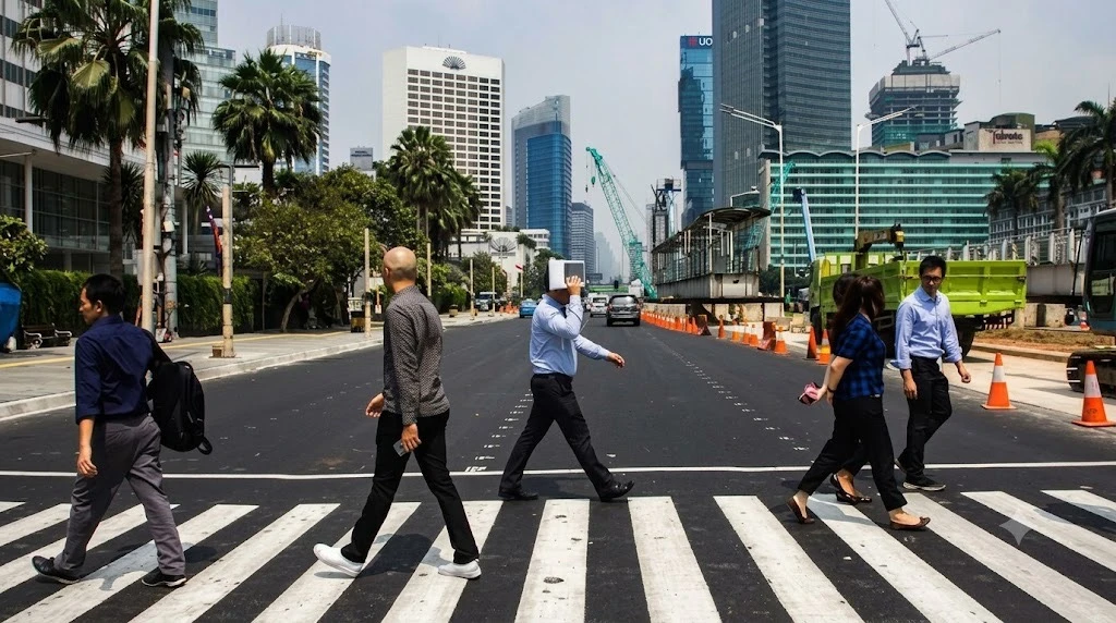 Dishub DKI Ketatkan Pengawasan Pelican Crossing