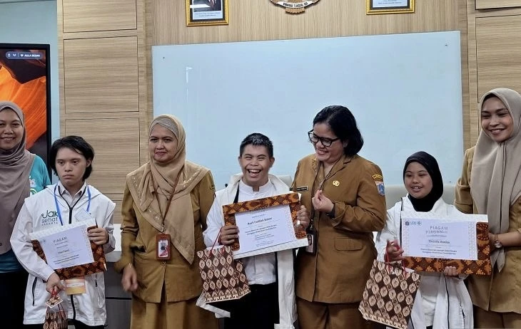 magang kerja bagi anak-anak dengan Down Syndrome