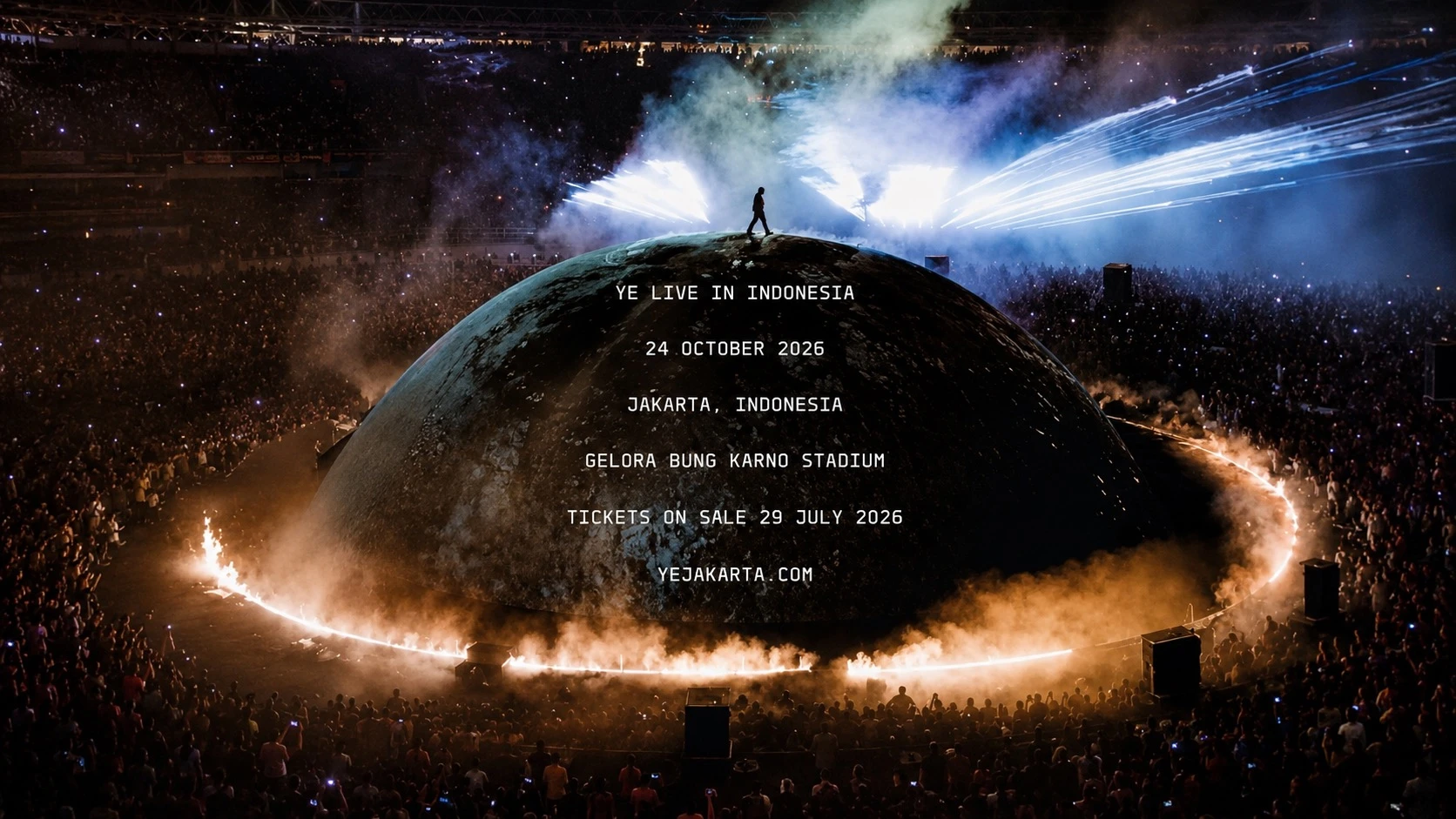 Ye Konser di GBK 24 Oktober, Tiket Dibanderol Mulai Rp1,875 Juta