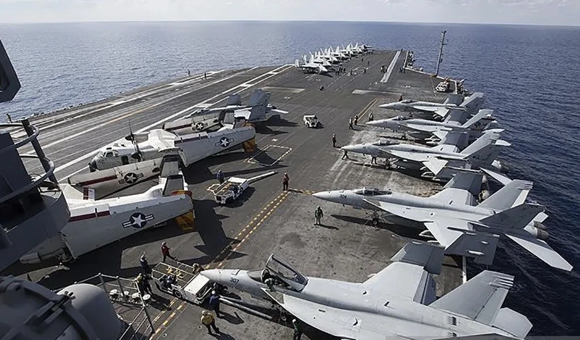 Demi Hindari Serangan Houthi, Kapal Induk AS Pilih Memutari Afrika Menuju Timteng
