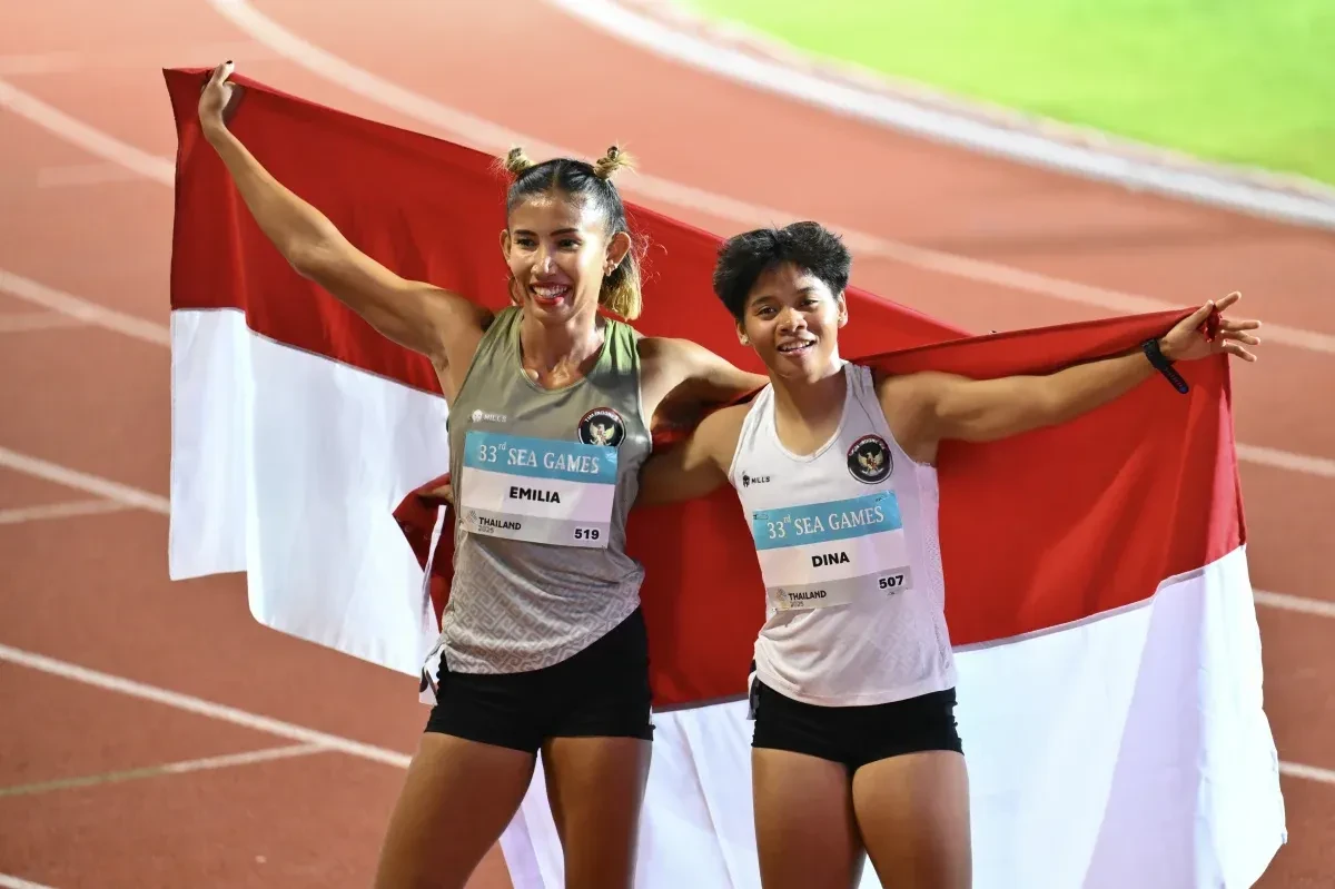 Raih Tujuh Emas, Tim Atletik Indonesia Capai Target Lebih Awal