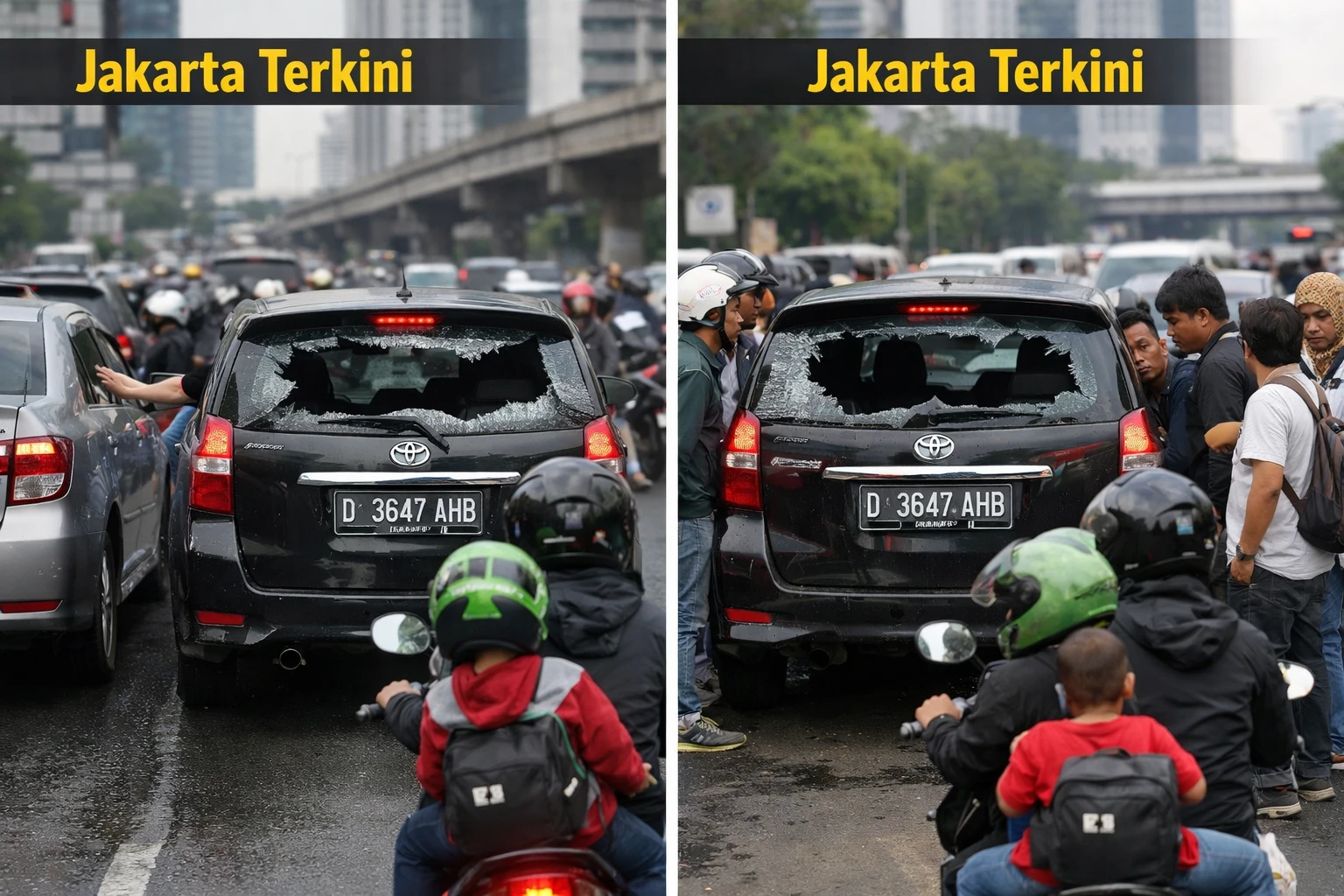 Kronologi Mobil Lawan Arus dan Hantam Sejumlah Kendaraan di Jakarta Pusat, Menjadi Amukan Massa!