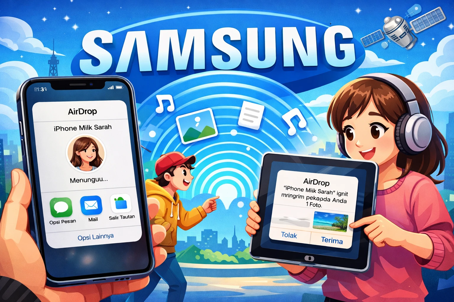 Airdrop di Samsung: Cara Mudah Kirim File Cepat dengan Quick Share